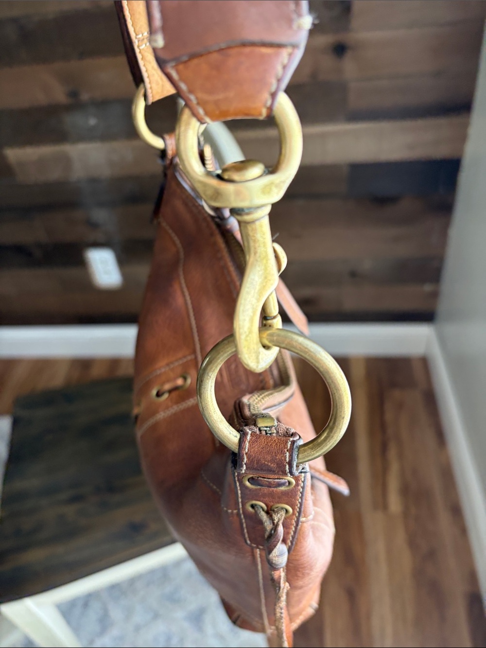 Vintage Coach Chelsea Laced Hobo Shoulder Bag - Picture 4 of 16